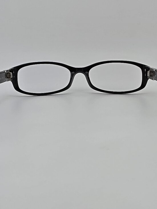 Bvlgari 4016-B 879 Havana Black Silver Rhinestone Eyeglasses Frame Italy 52mm main image 4